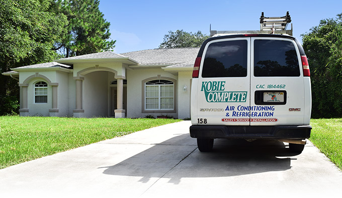 Kobie Complete service vehicle - air conditioning in Venice, FL