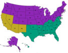 USA 2015 SEER Standards Map