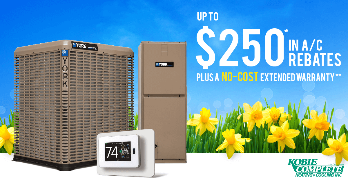 Rebate Up To 250 Plus A No Cost 10 Year Warranty On YORK Air 