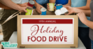 19th Annual Holiday Food Drive 2020 Banner